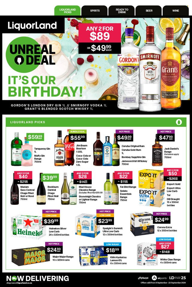 Liquorland catalogue - 09.09.2024 - 22.09.2024. Page 1