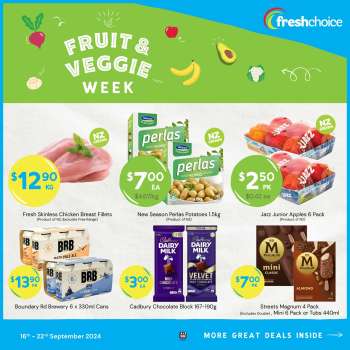 Fresh Choice mailer - 16.09.2024 - 22.09.2024.