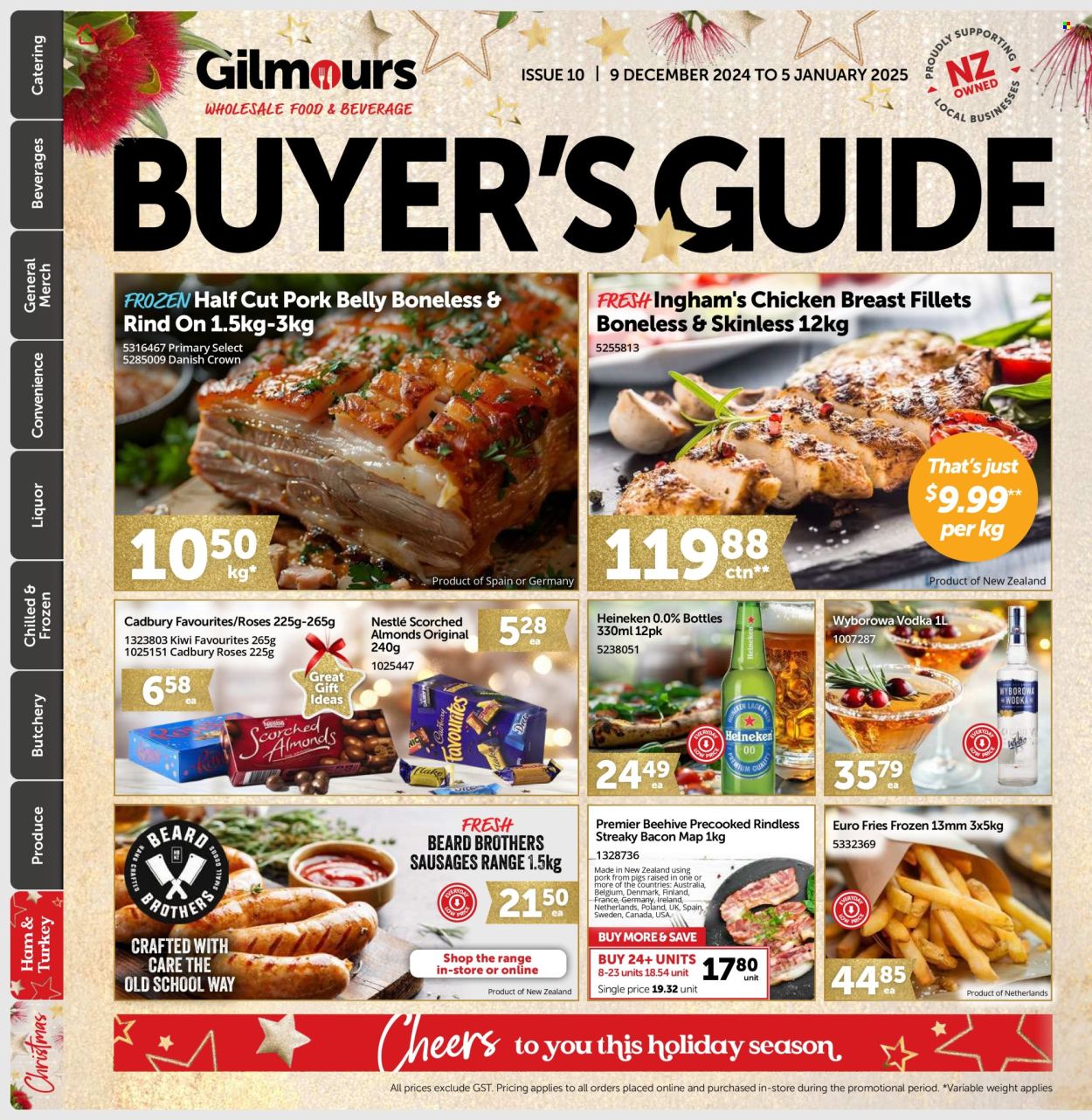 Gilmours catalogue - 09.12.2024 - 05.01.2025. Page 1