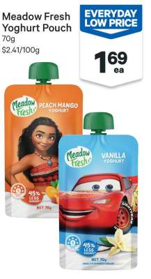 Meadow Fresh Yoghurt Pouch