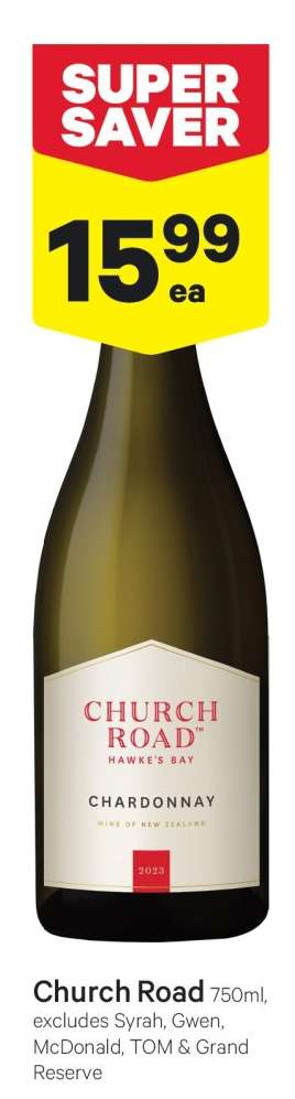 Church Road Chardonnay