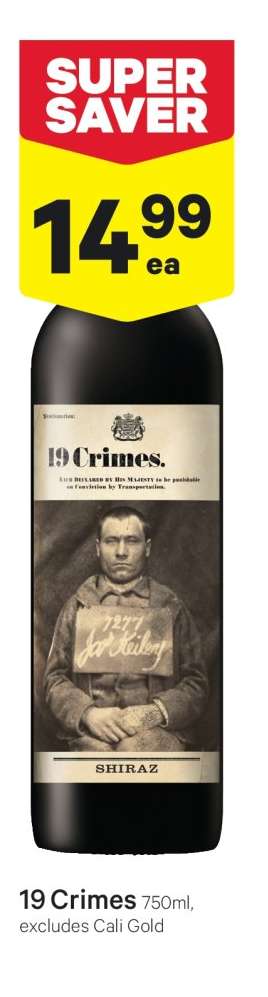 19 Crimes Shiraz