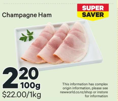 Champagne Ham