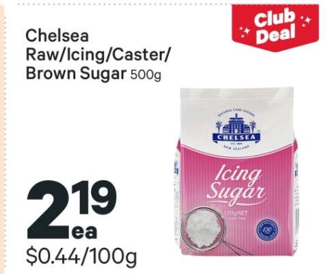 Chelsea Raw/Icing/Caster/Brown Sugar