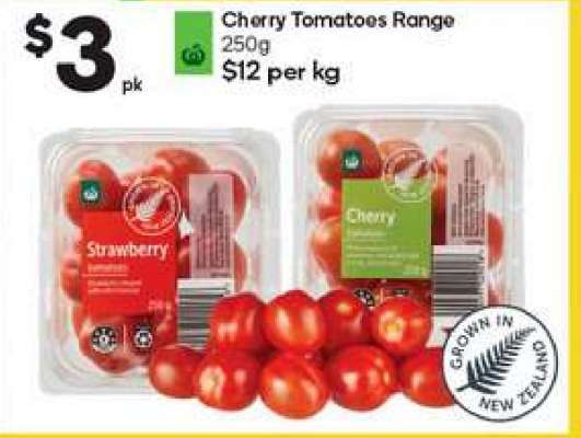 Cherry Tomatoes Range