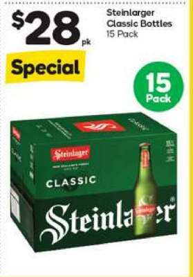 Steinlager Classic Bottles