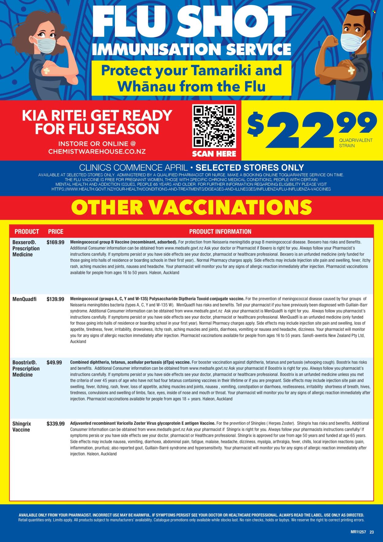 Chemist Warehouse catalogue. Page 1