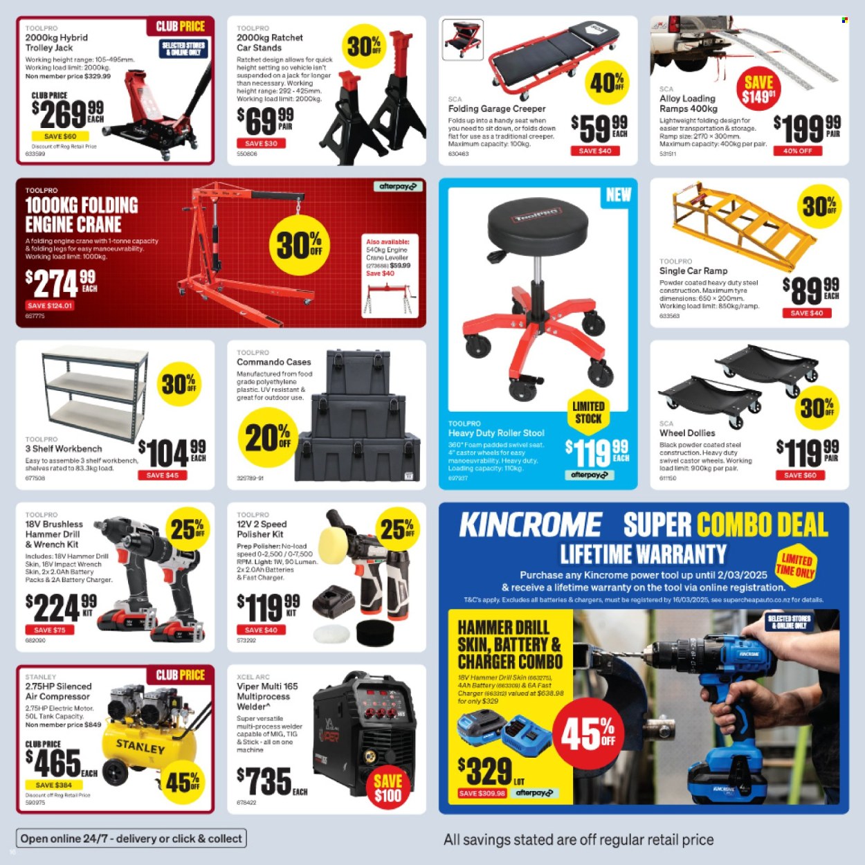 SuperCheap Auto catalogue - 30.01.2025 - 16.02.2025. Page 1