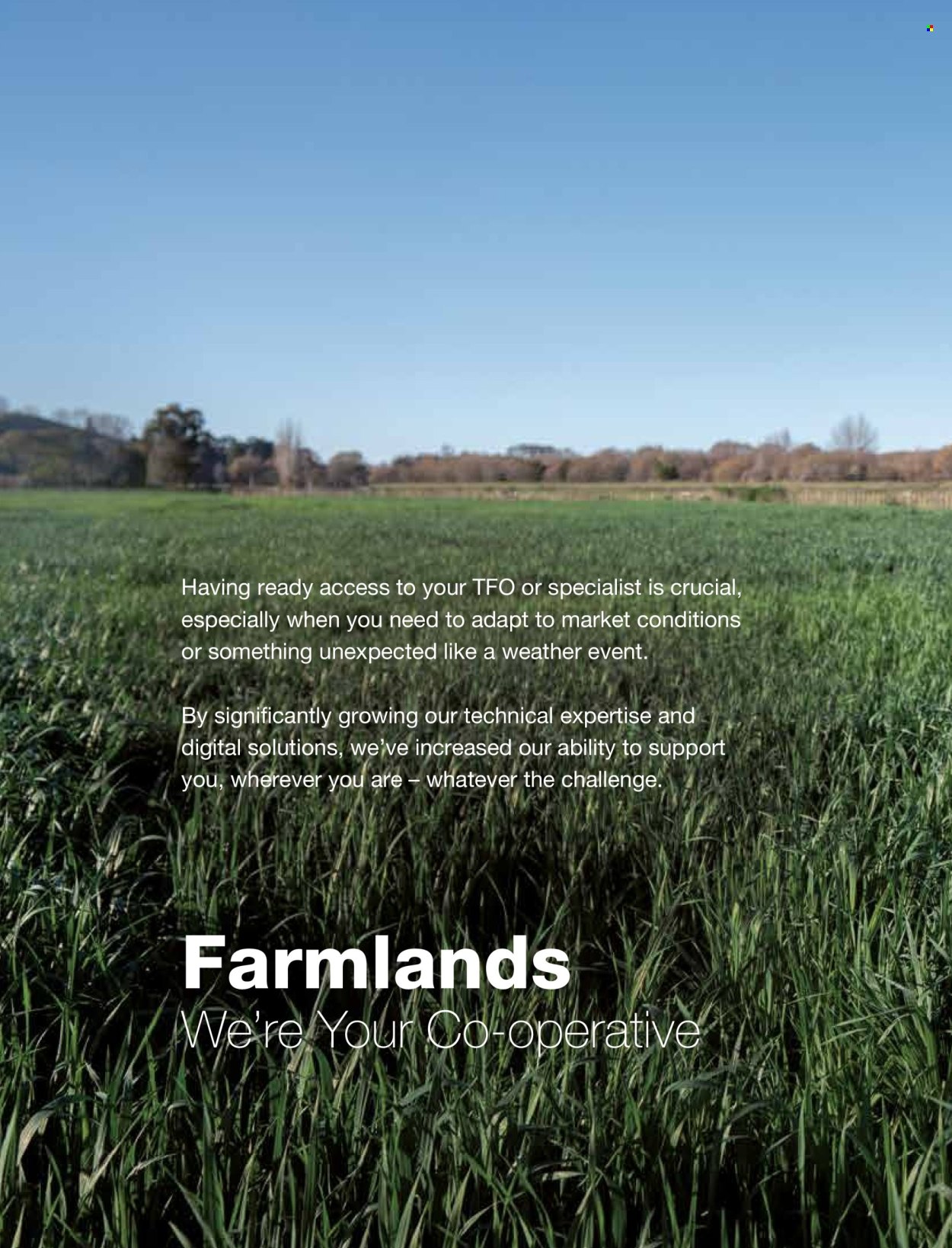 Farmlands catalogue. Page 1