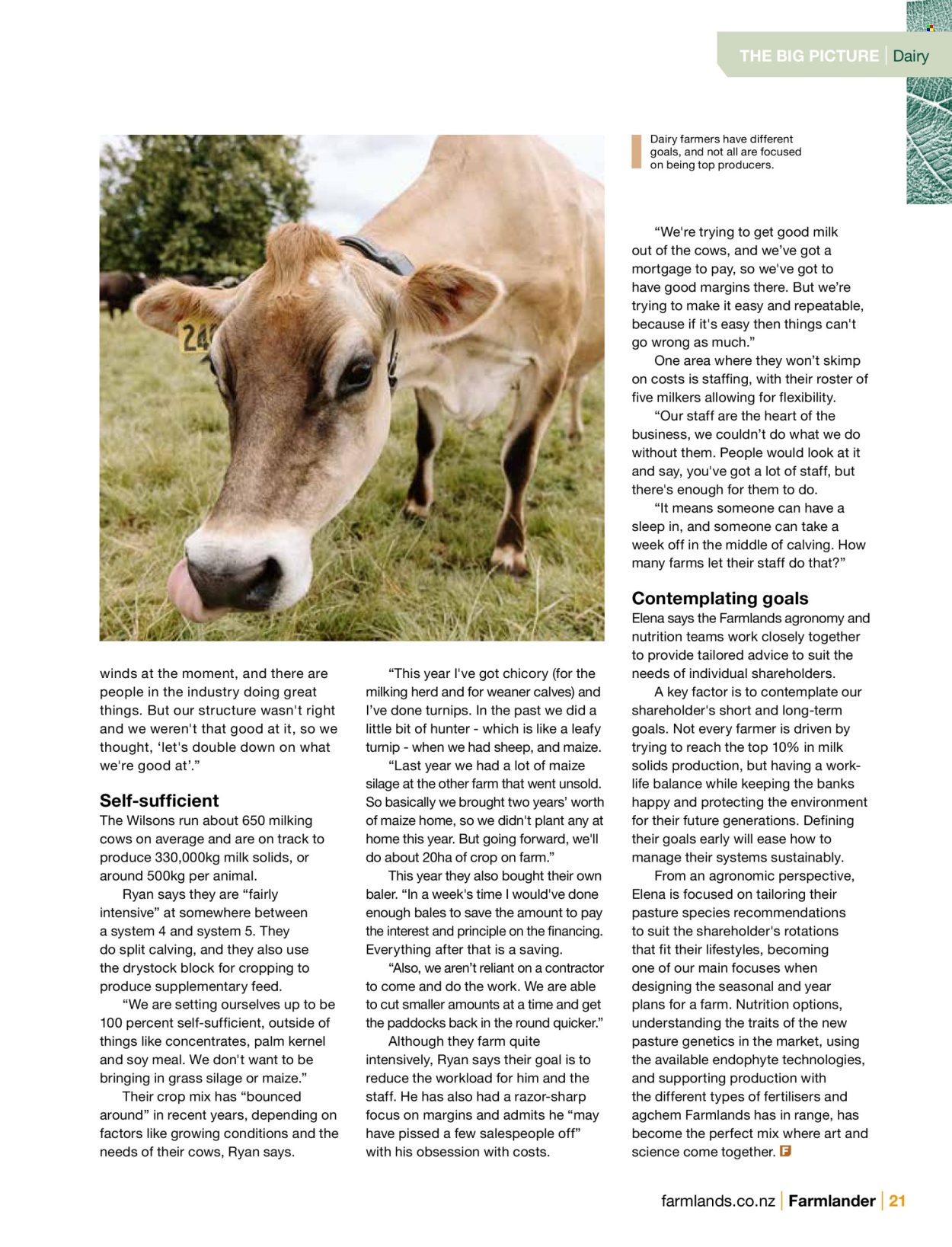 Farmlands catalogue. Page 1