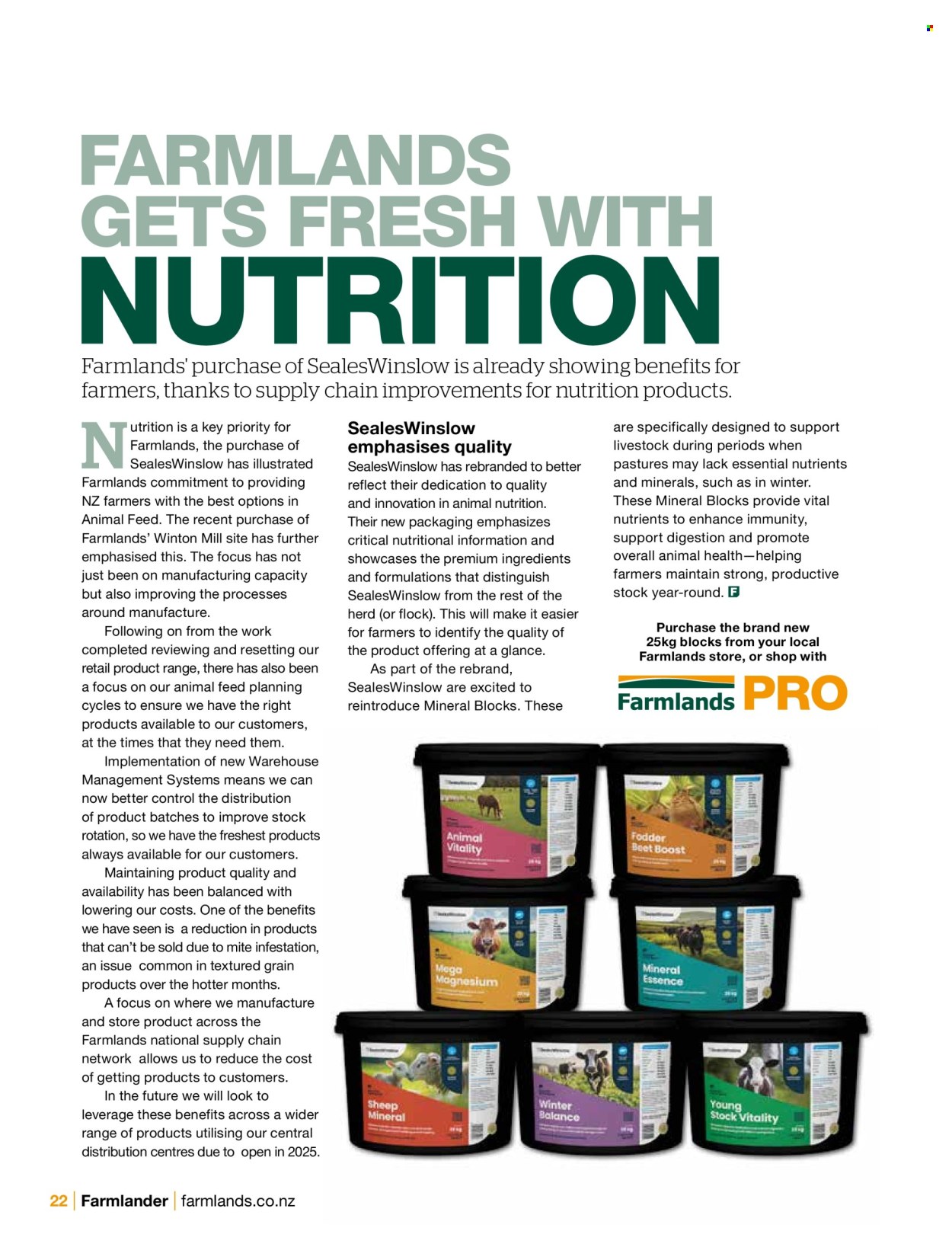 Farmlands catalogue. Page 1