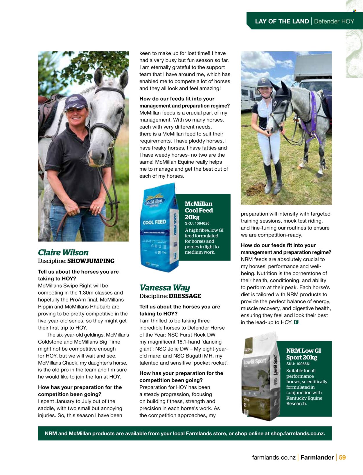 Farmlands catalogue. Page 1