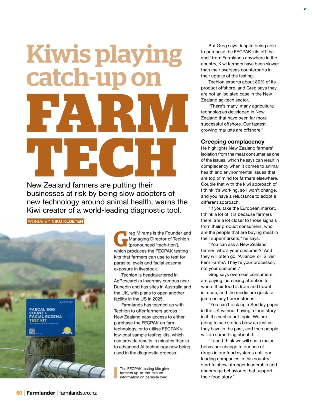 Farmlands catalogue. Page 1