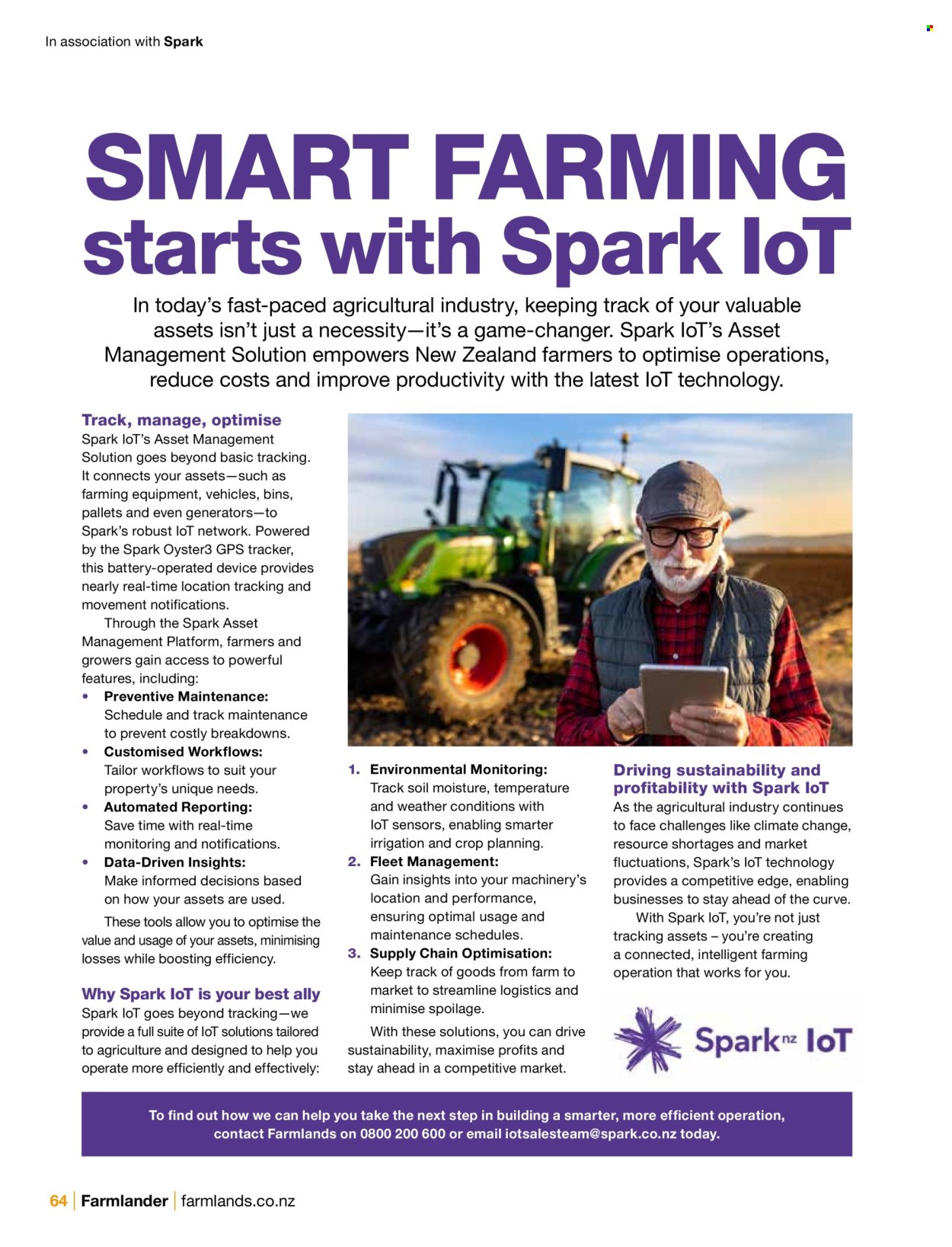 Farmlands catalogue. Page 1
