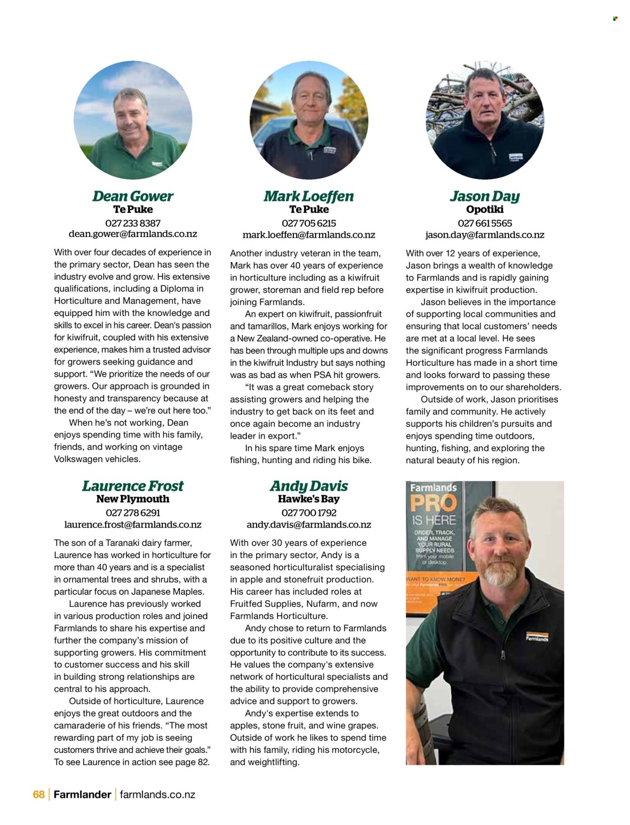 Farmlands catalogue. Page 1