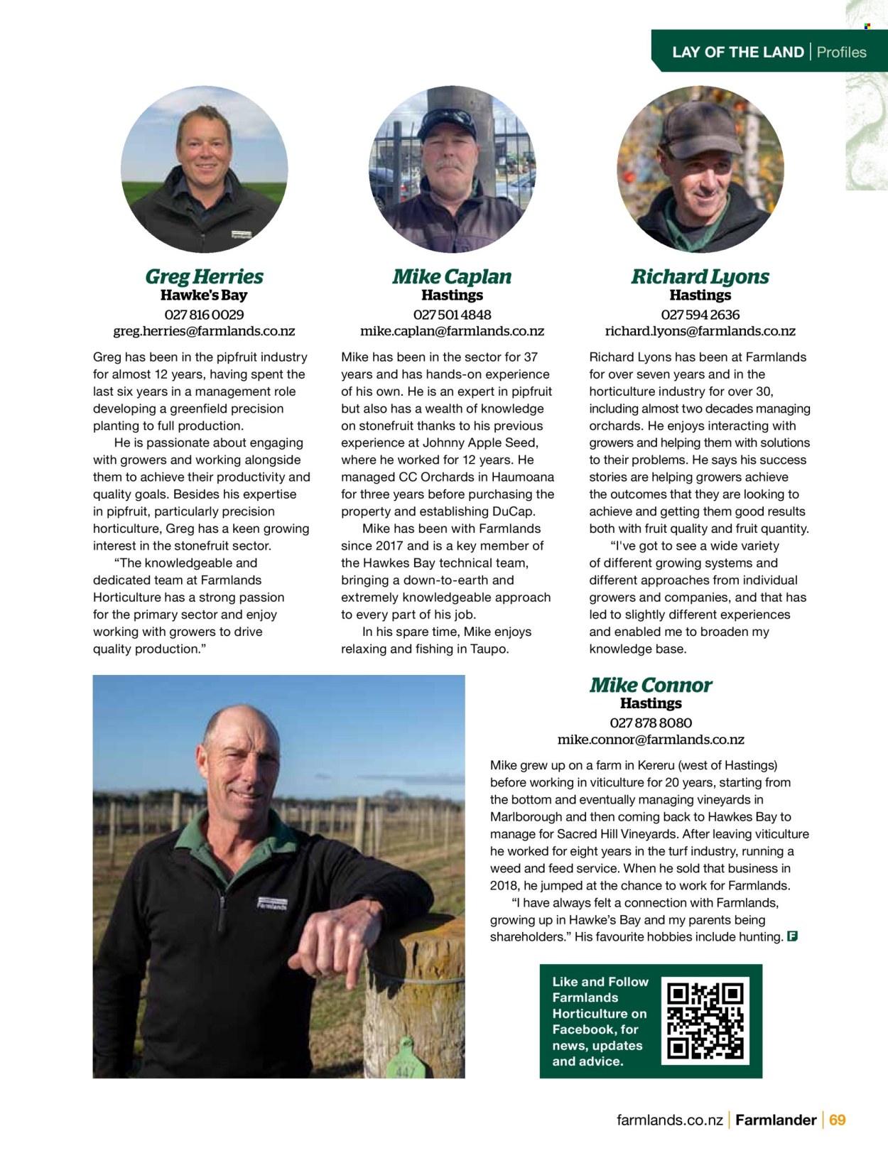 Farmlands catalogue. Page 1
