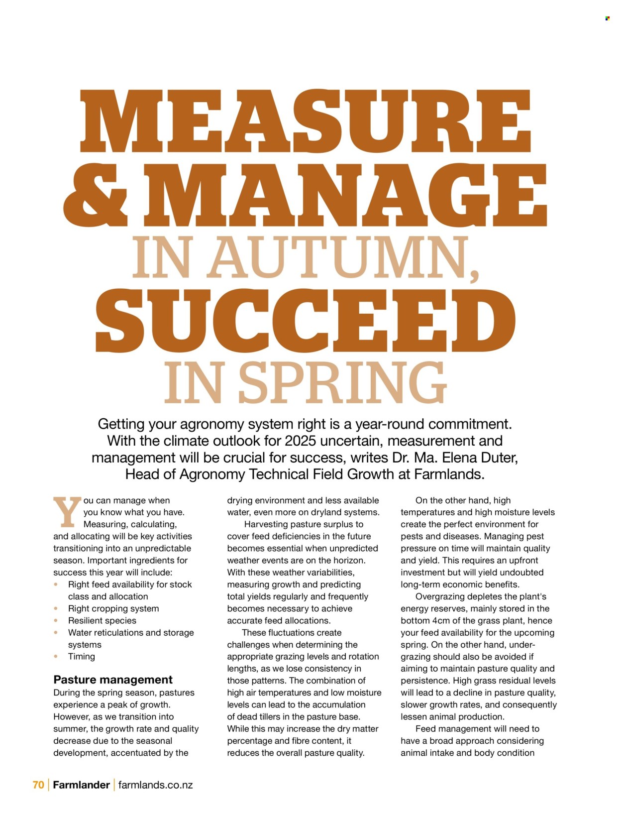 Farmlands catalogue. Page 1