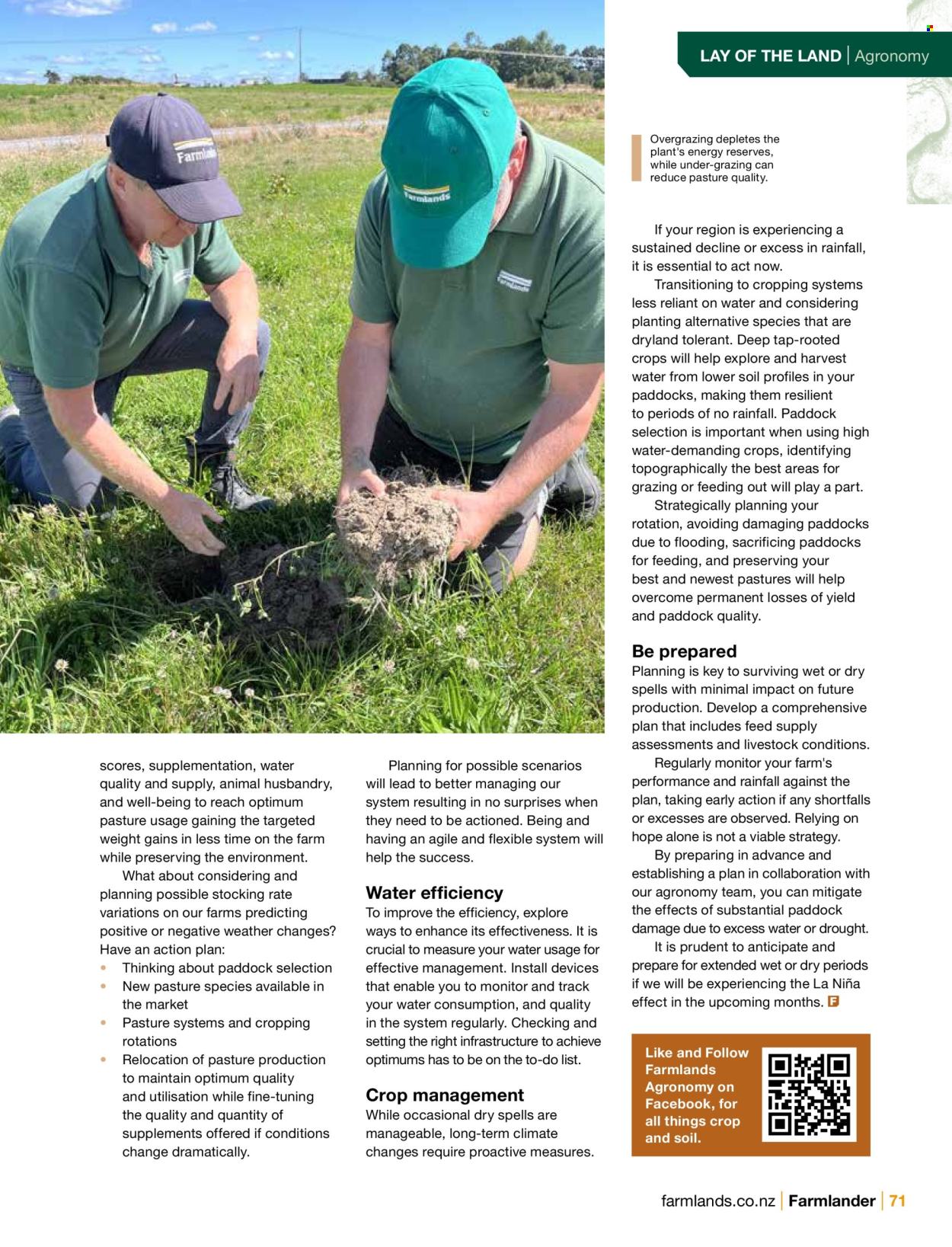 Farmlands catalogue. Page 1