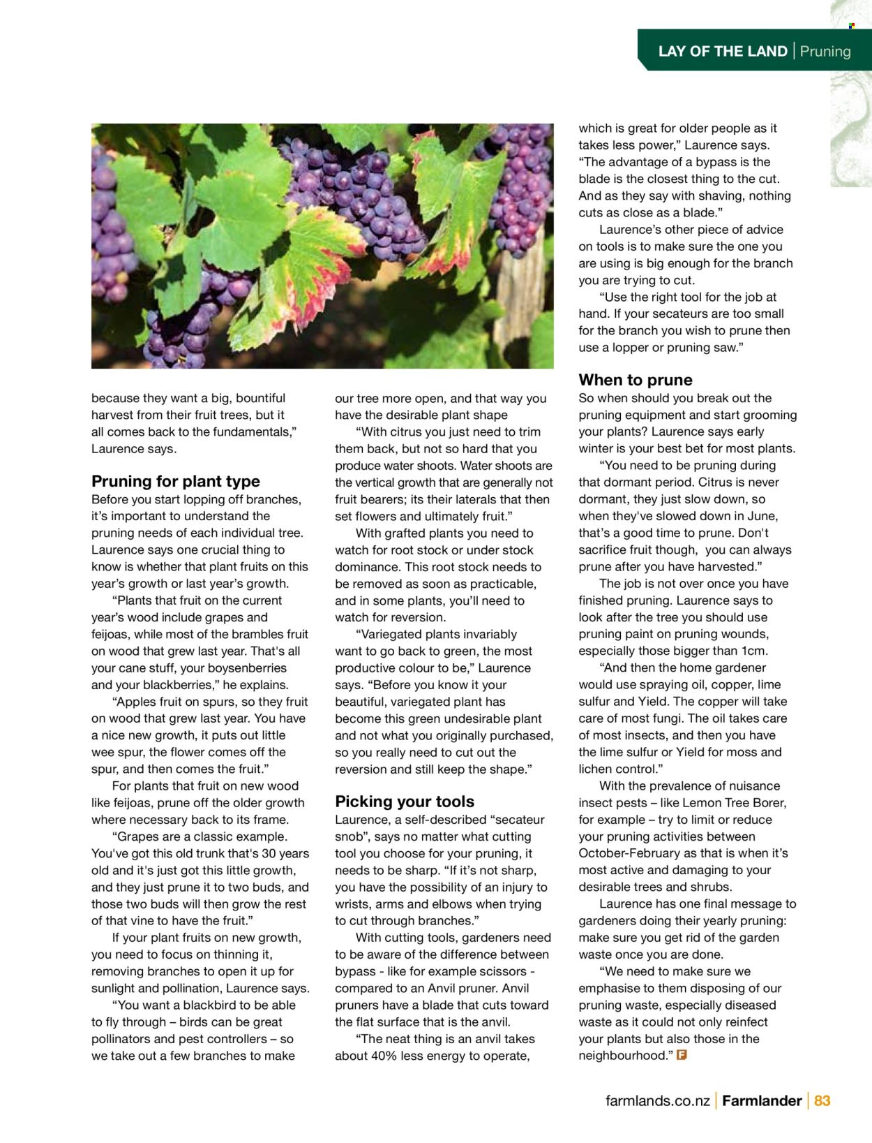 Farmlands catalogue. Page 1