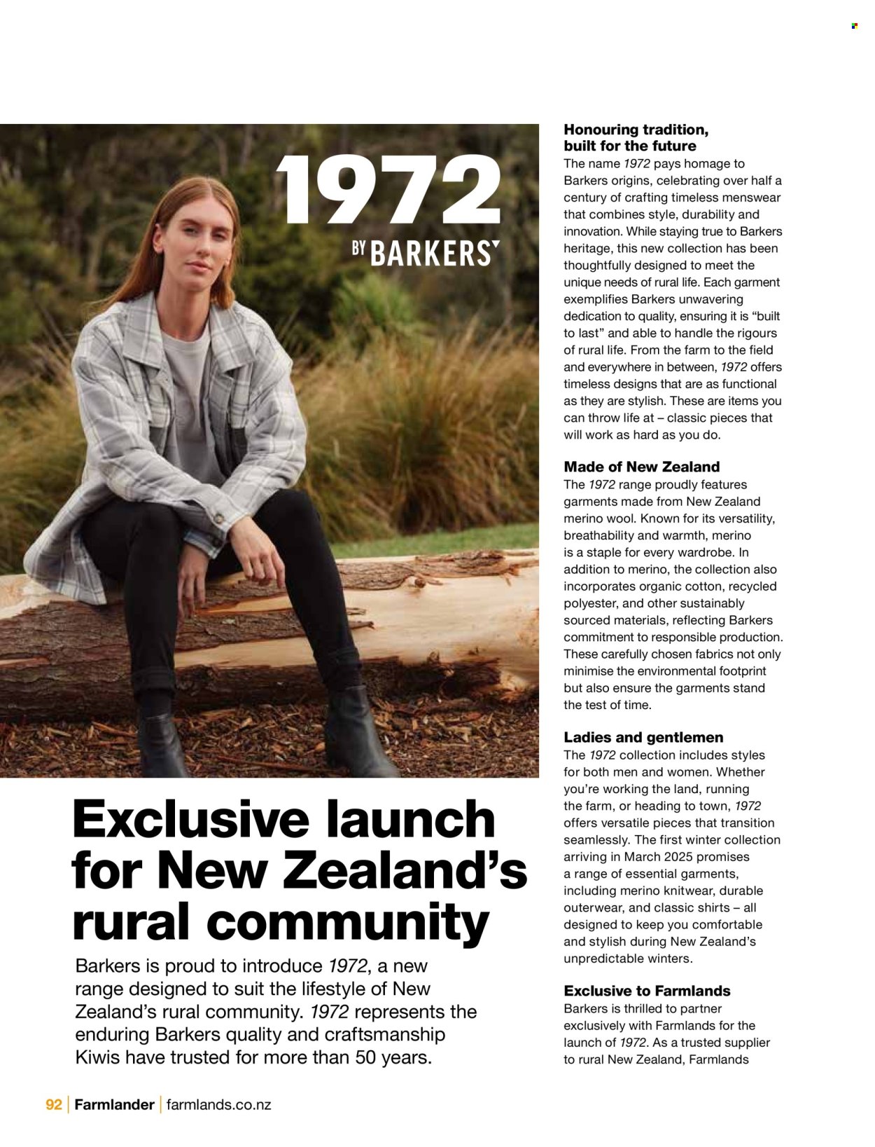 Farmlands catalogue. Page 1