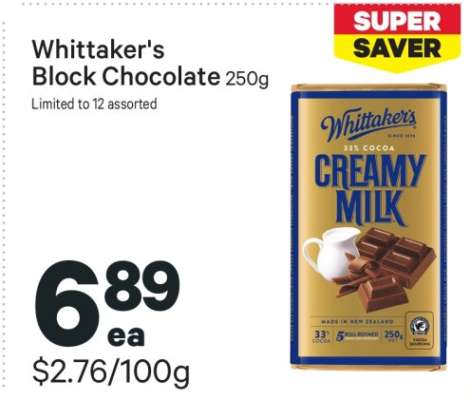 Whittaker's Block Chocolate