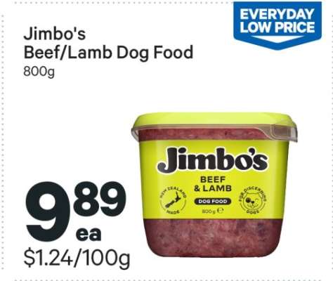 Jimbo's Beef/Lamb Dog Food