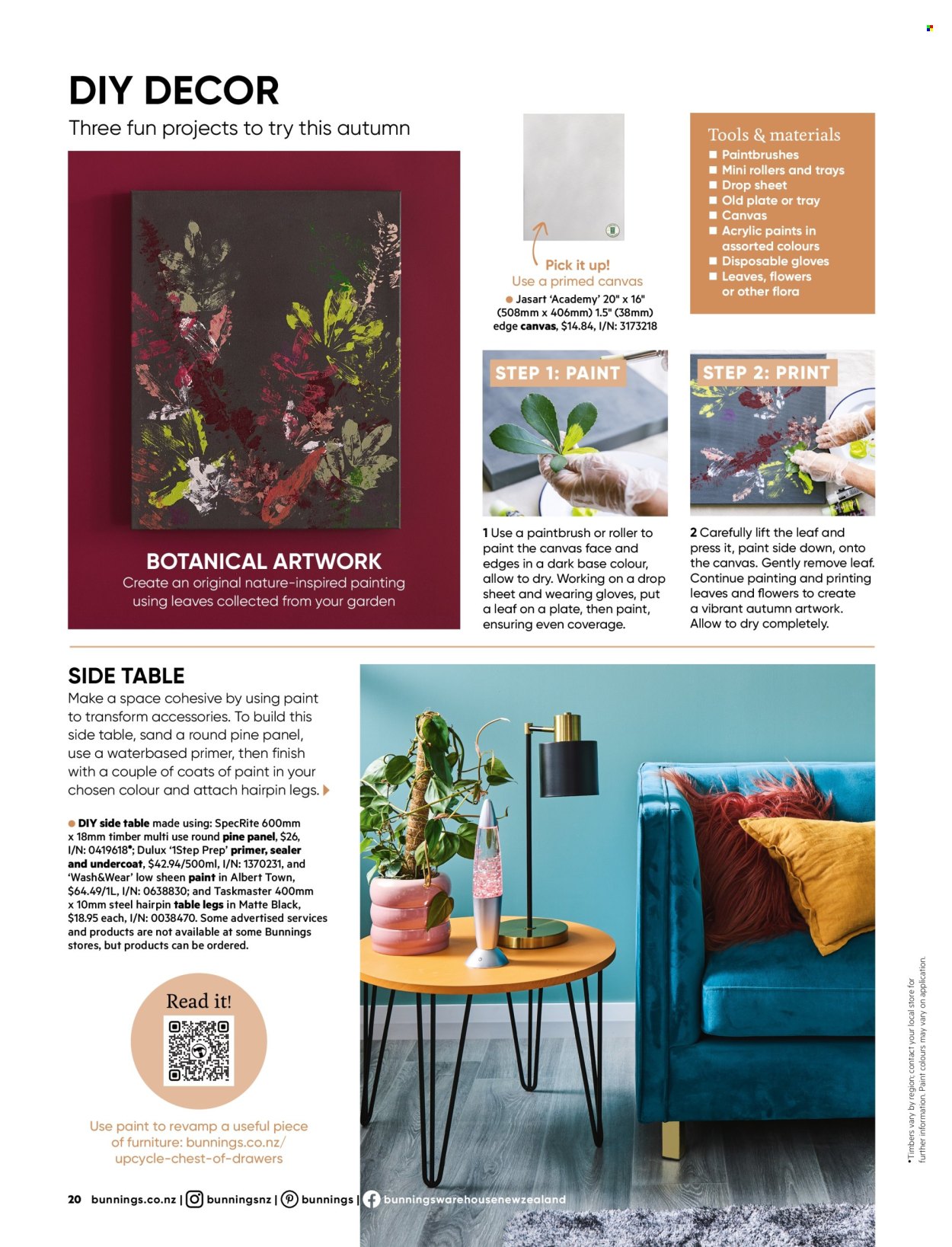 Bunnings Warehouse catalogue. Page 1