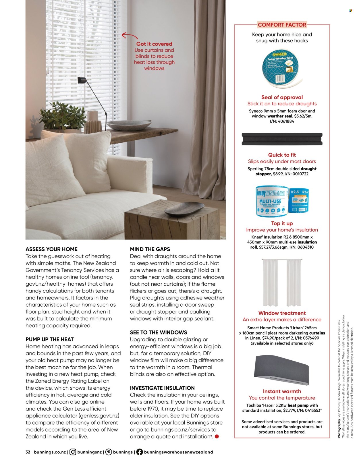 Bunnings Warehouse catalogue. Page 1