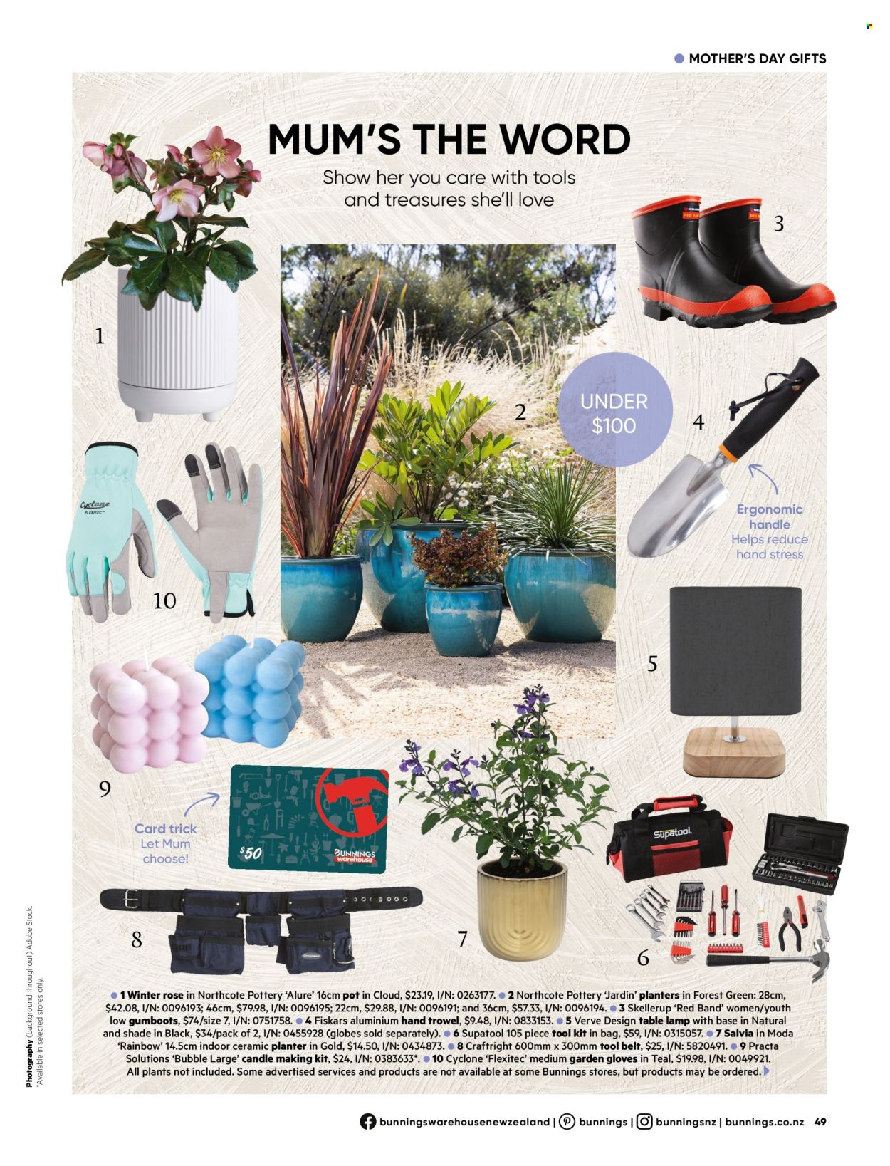 Bunnings Warehouse catalogue. Page 1