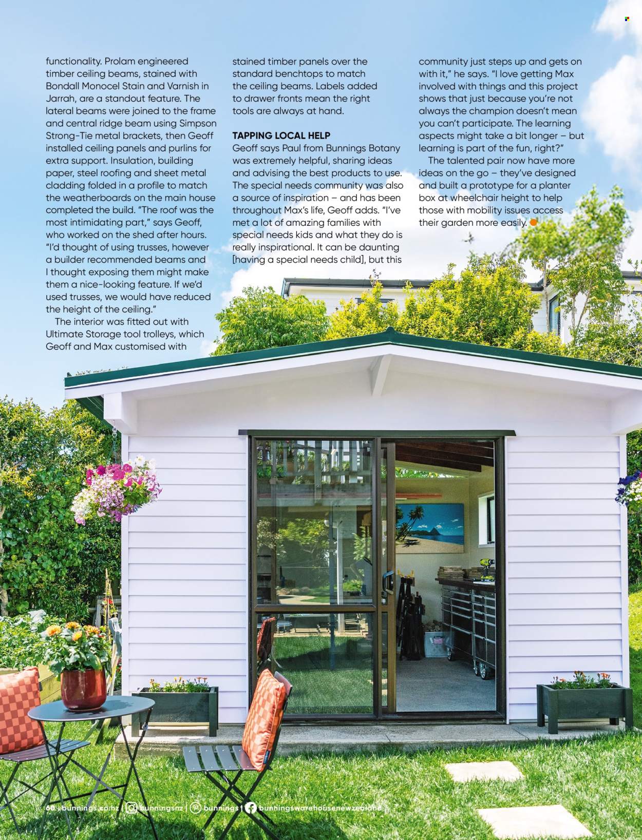 Bunnings Warehouse catalogue. Page 1