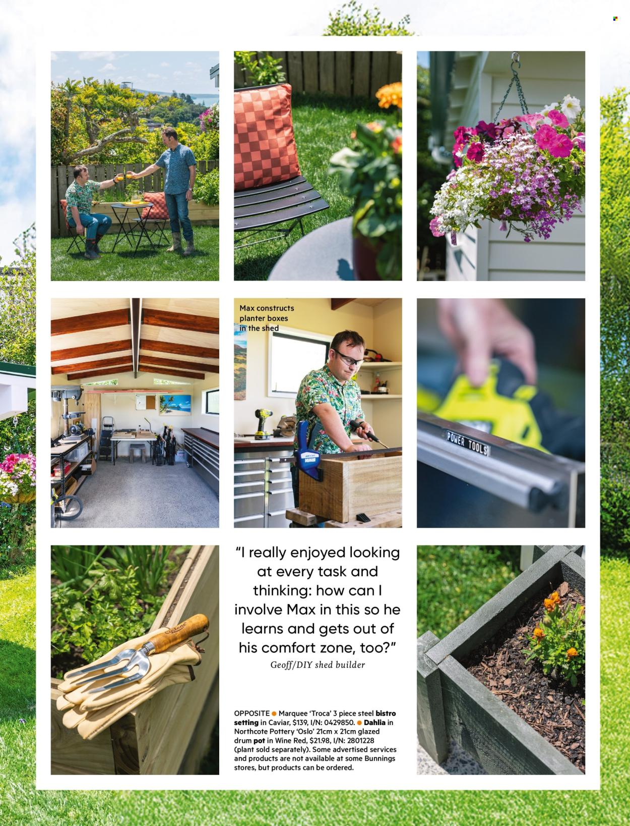Bunnings Warehouse catalogue. Page 1