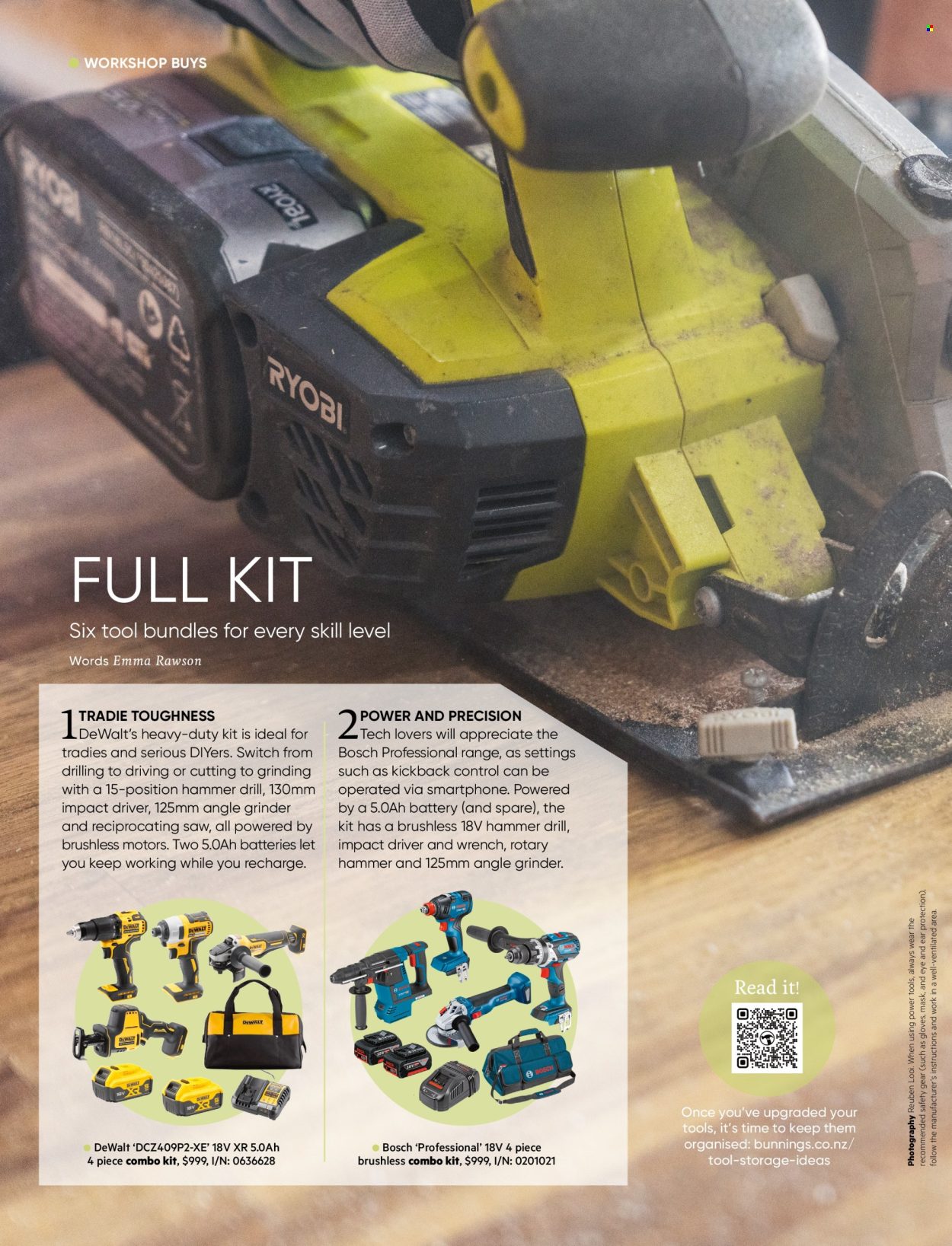 Bunnings Warehouse catalogue. Page 1