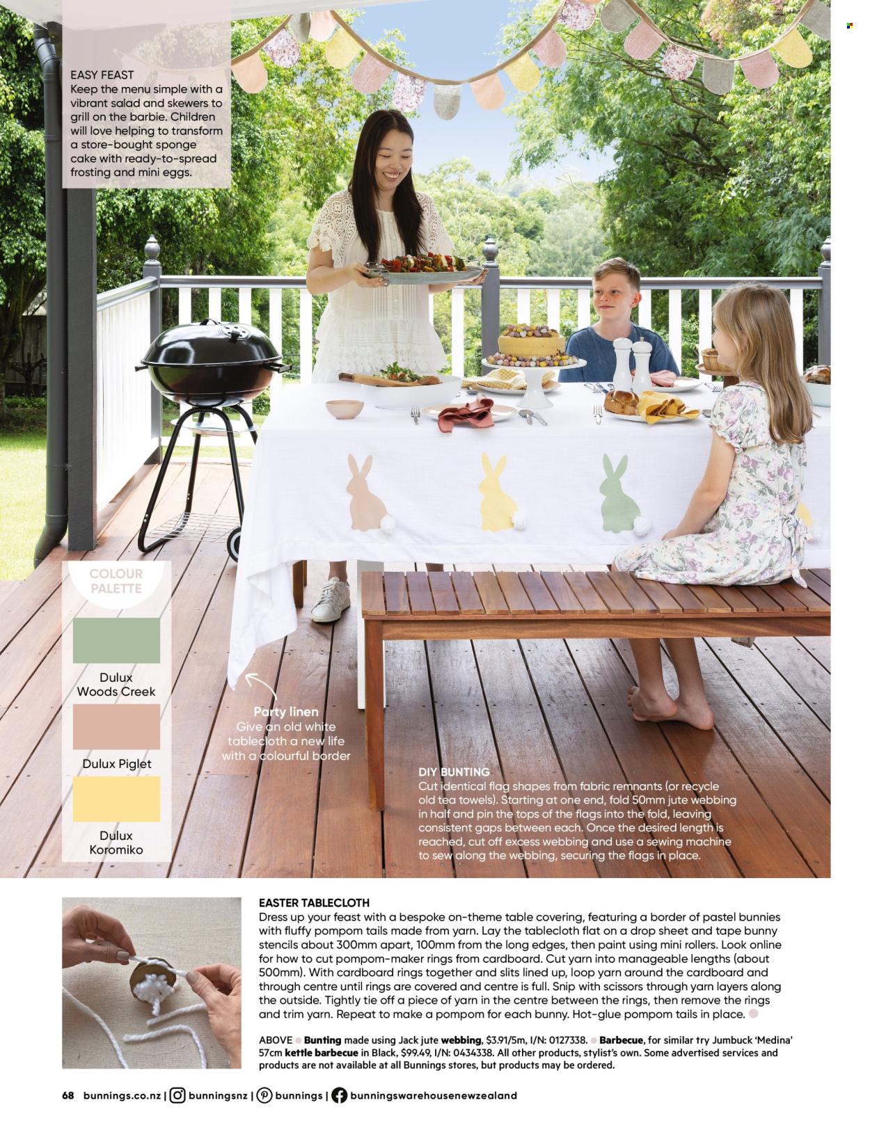 Bunnings Warehouse catalogue. Page 1