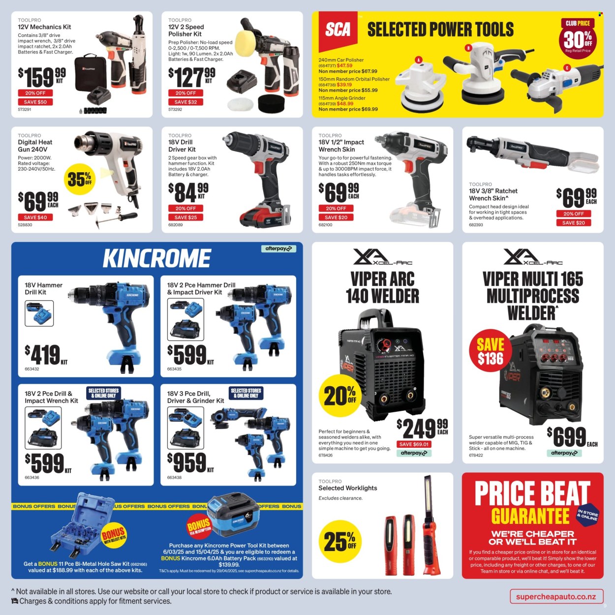 SuperCheap Auto catalogue - 06.03.2025 - 23.03.2025. Page 1