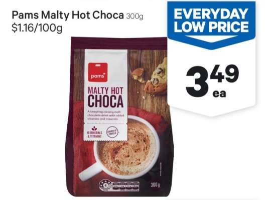 Pams Malty Hot Choca