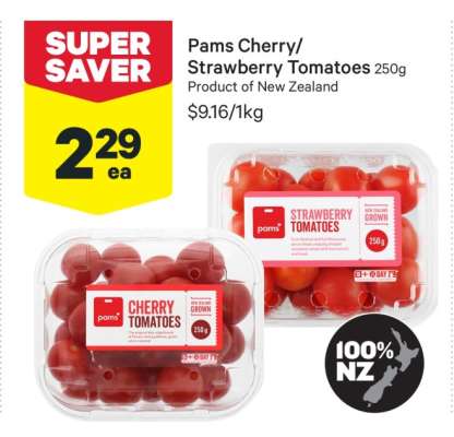 Pams Cherry/Strawberry Tomatoes