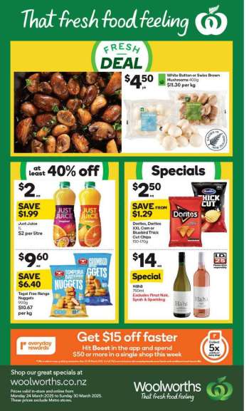 thumbnail - Woolworths catalogue - North Island