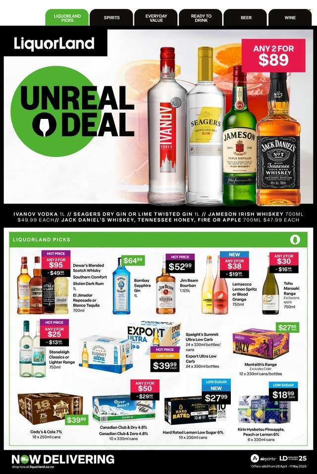 Liquorland mailer - 28.04.2025 - 11.05.2025.