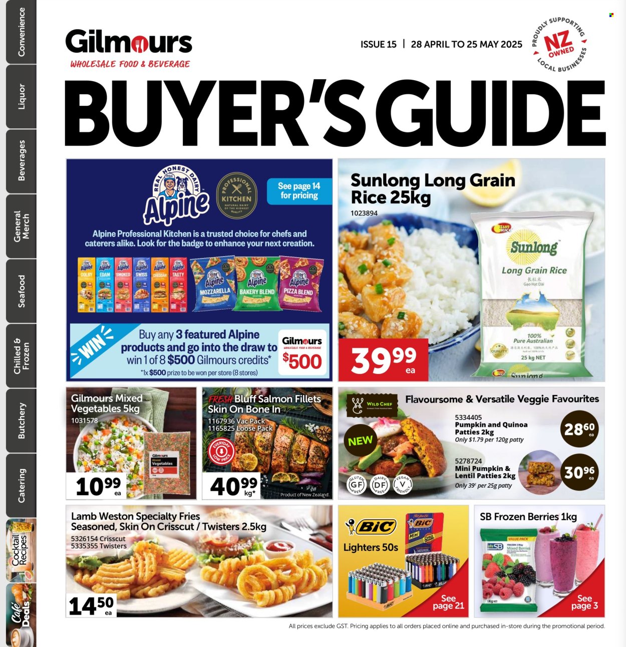 Gilmours catalogue - 28.04.2025 - 25.05.2025. Page 1