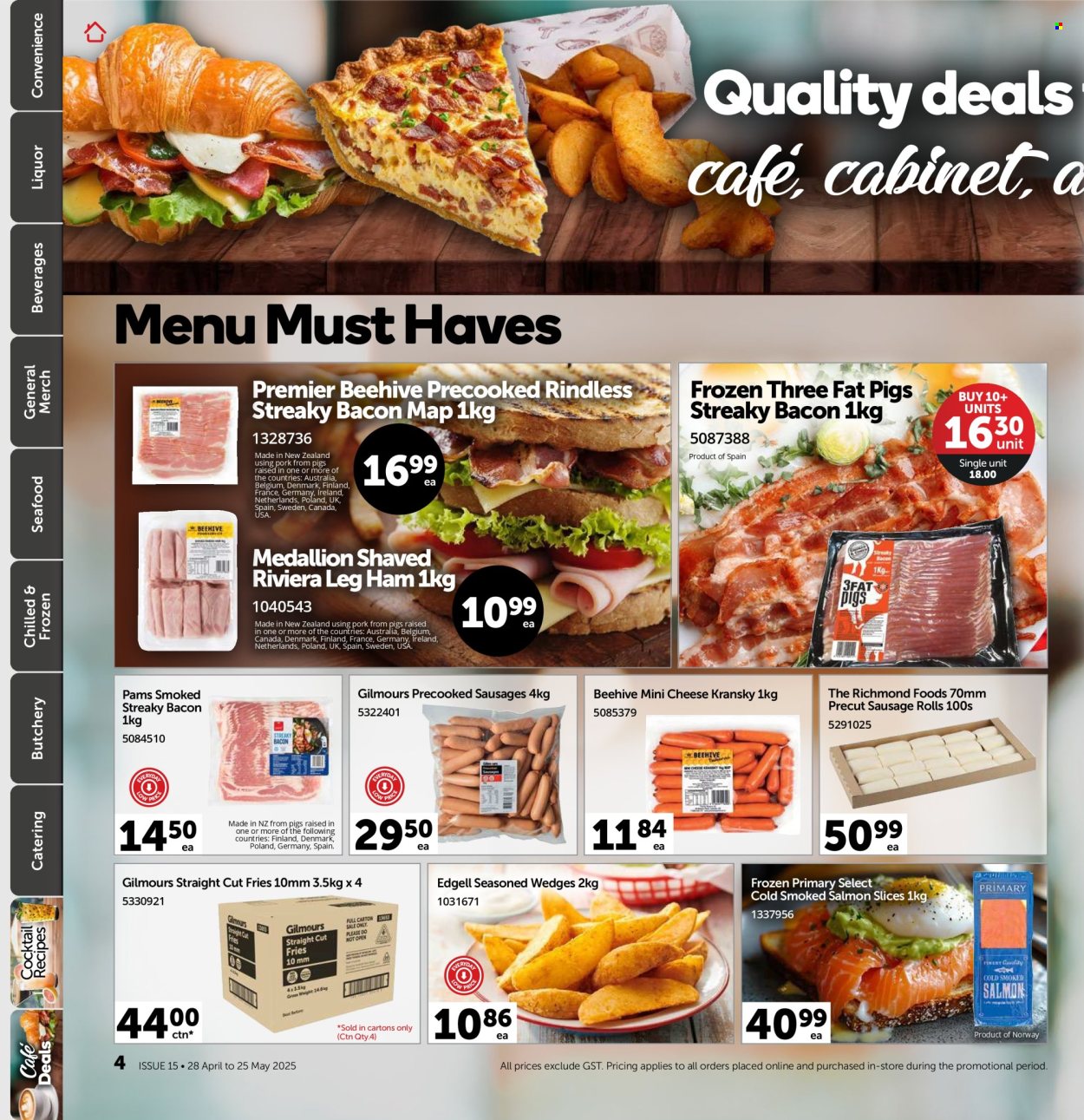 Gilmours catalogue - 28.04.2025 - 25.05.2025. Page 1