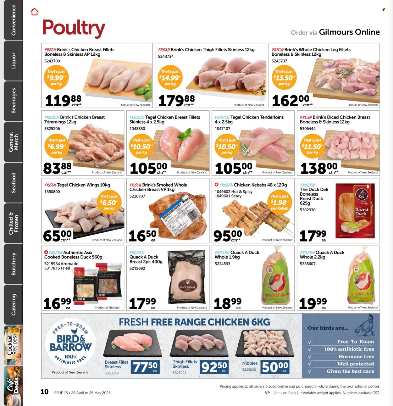 Gilmours catalogue - 28.04.2025 - 25.05.2025. Page 1