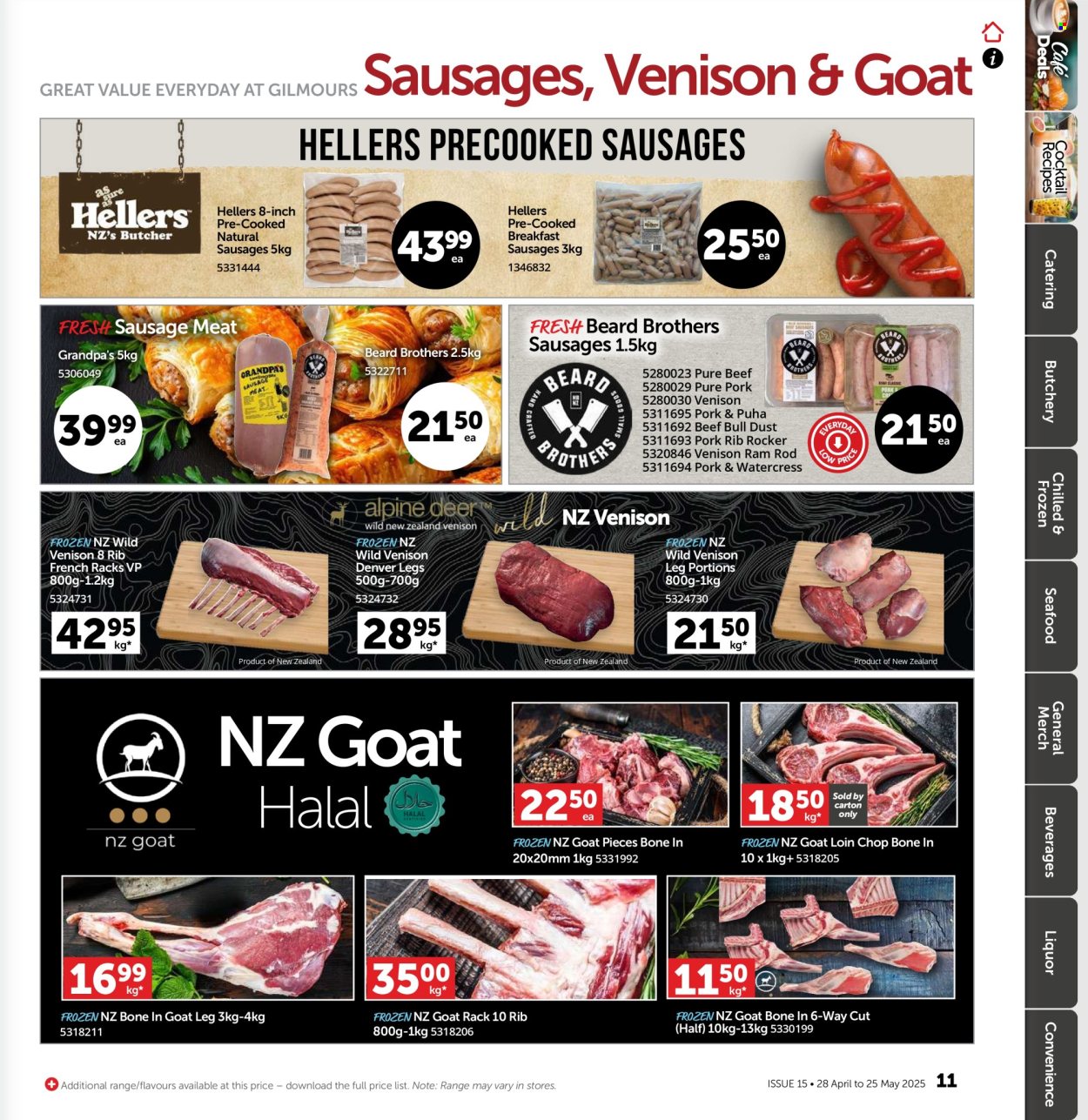 Gilmours catalogue - 28.04.2025 - 25.05.2025. Page 1
