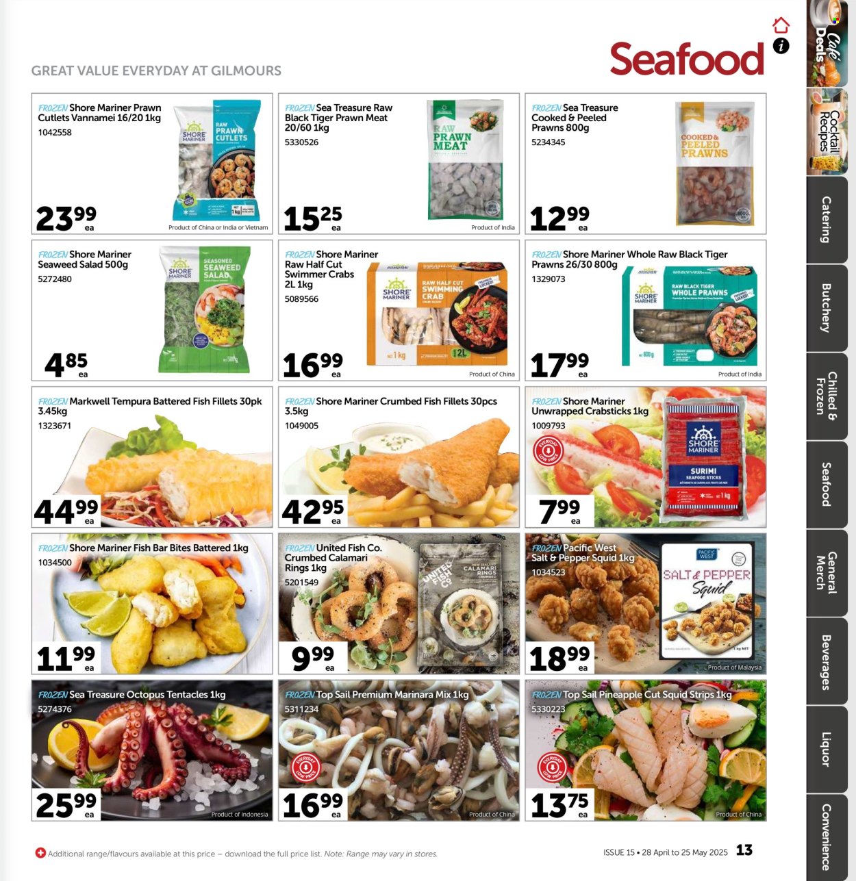 Gilmours catalogue - 28.04.2025 - 25.05.2025. Page 1