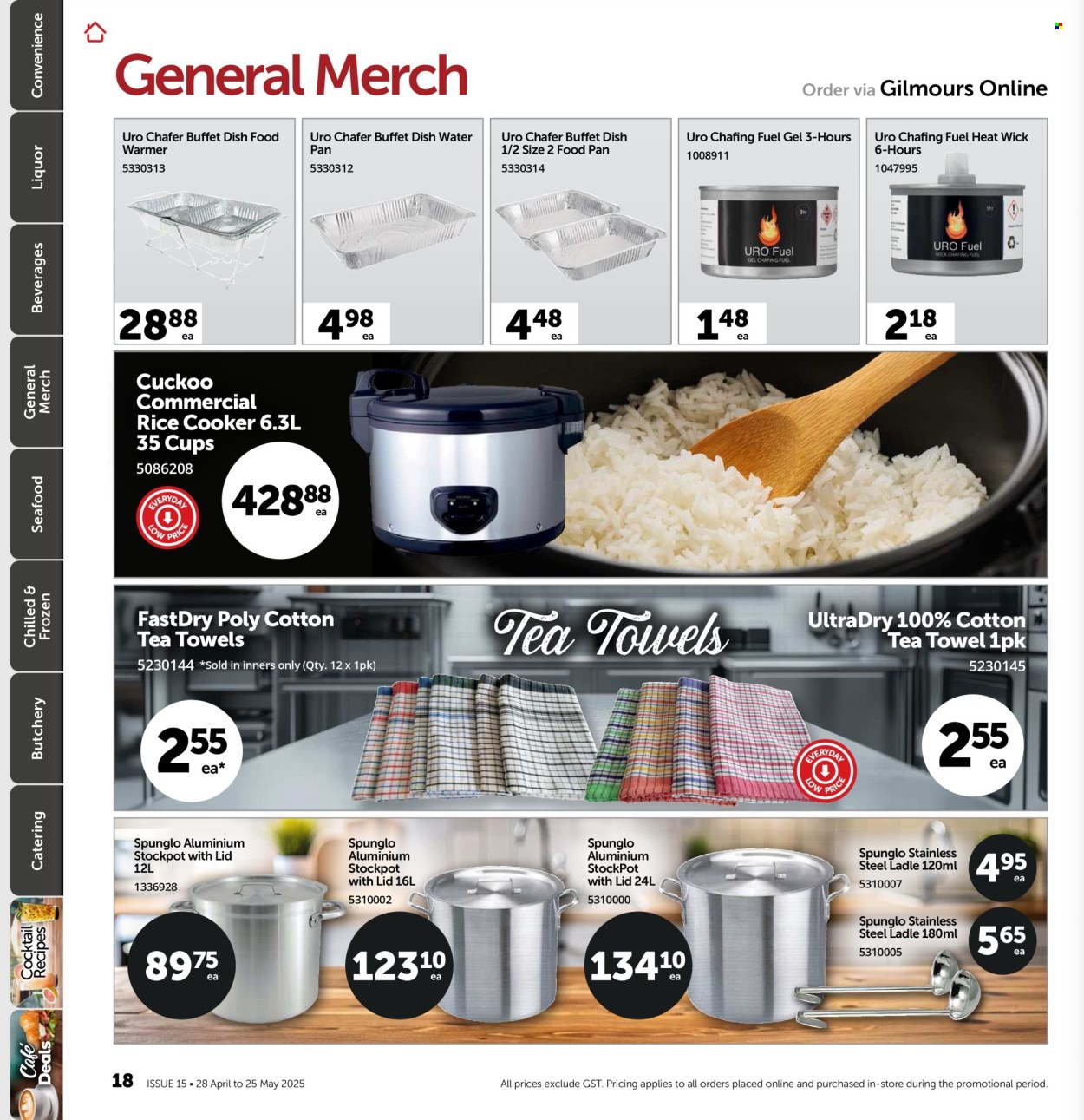 Gilmours catalogue - 28.04.2025 - 25.05.2025. Page 1