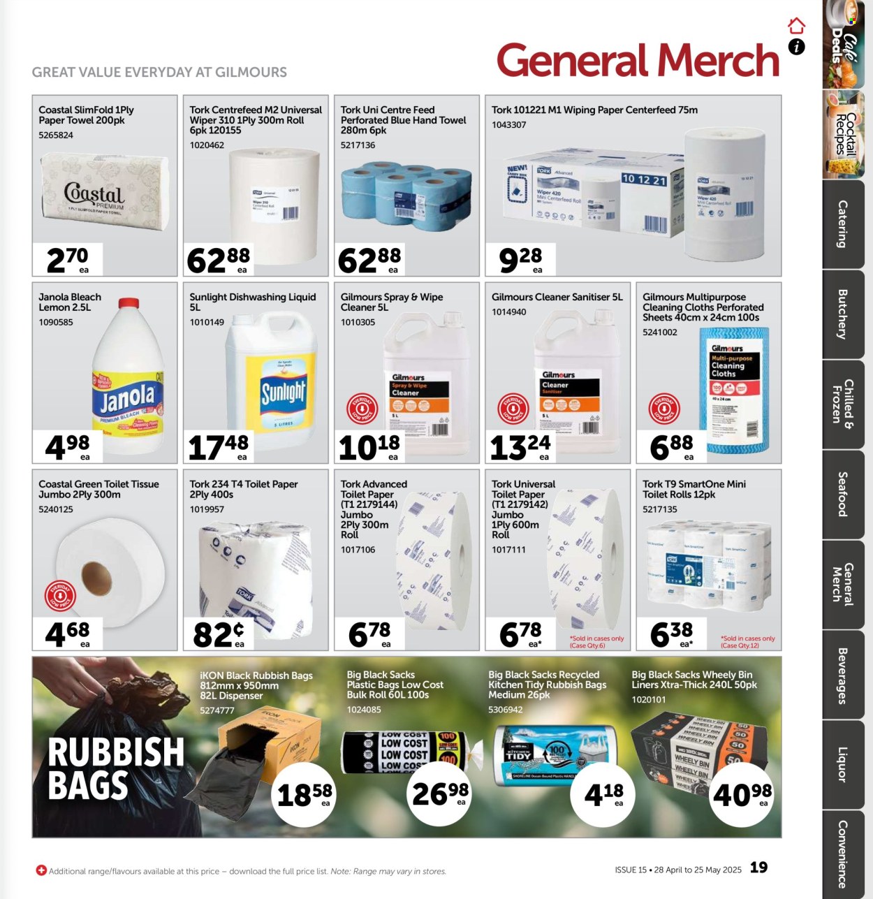 Gilmours catalogue - 28.04.2025 - 25.05.2025. Page 1