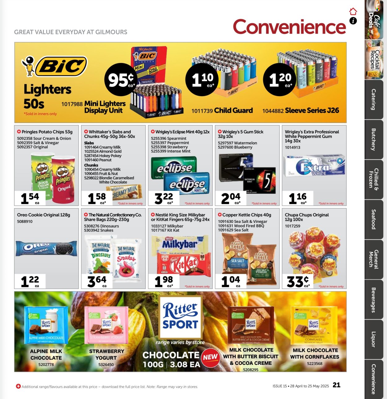 Gilmours catalogue - 28.04.2025 - 25.05.2025. Page 1