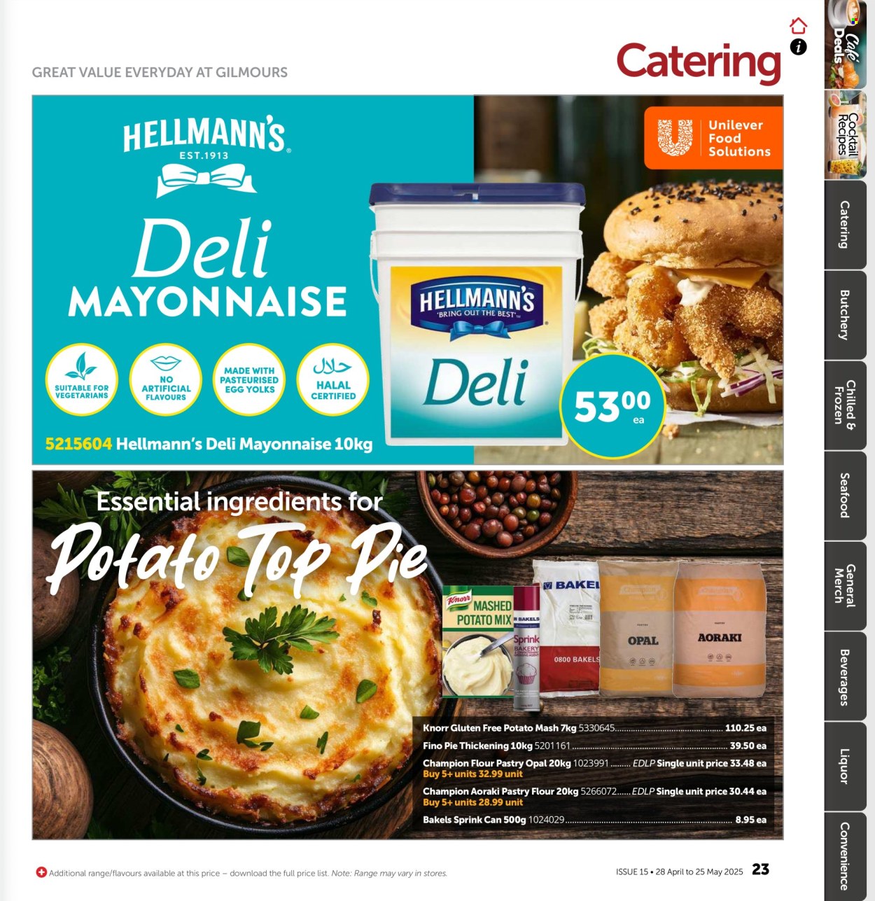 Gilmours catalogue - 28.04.2025 - 25.05.2025. Page 1