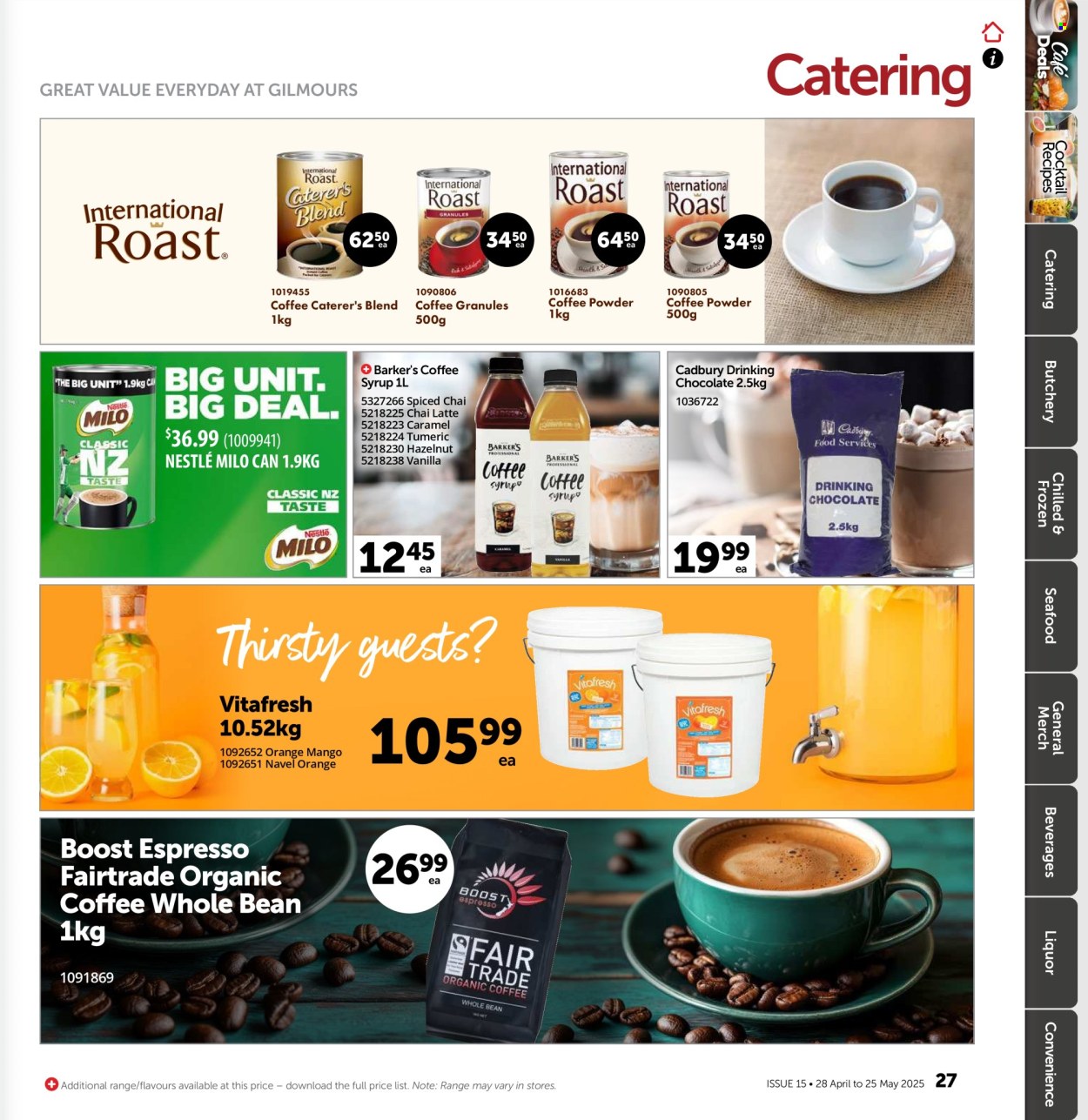 Gilmours catalogue - 28.04.2025 - 25.05.2025. Page 1
