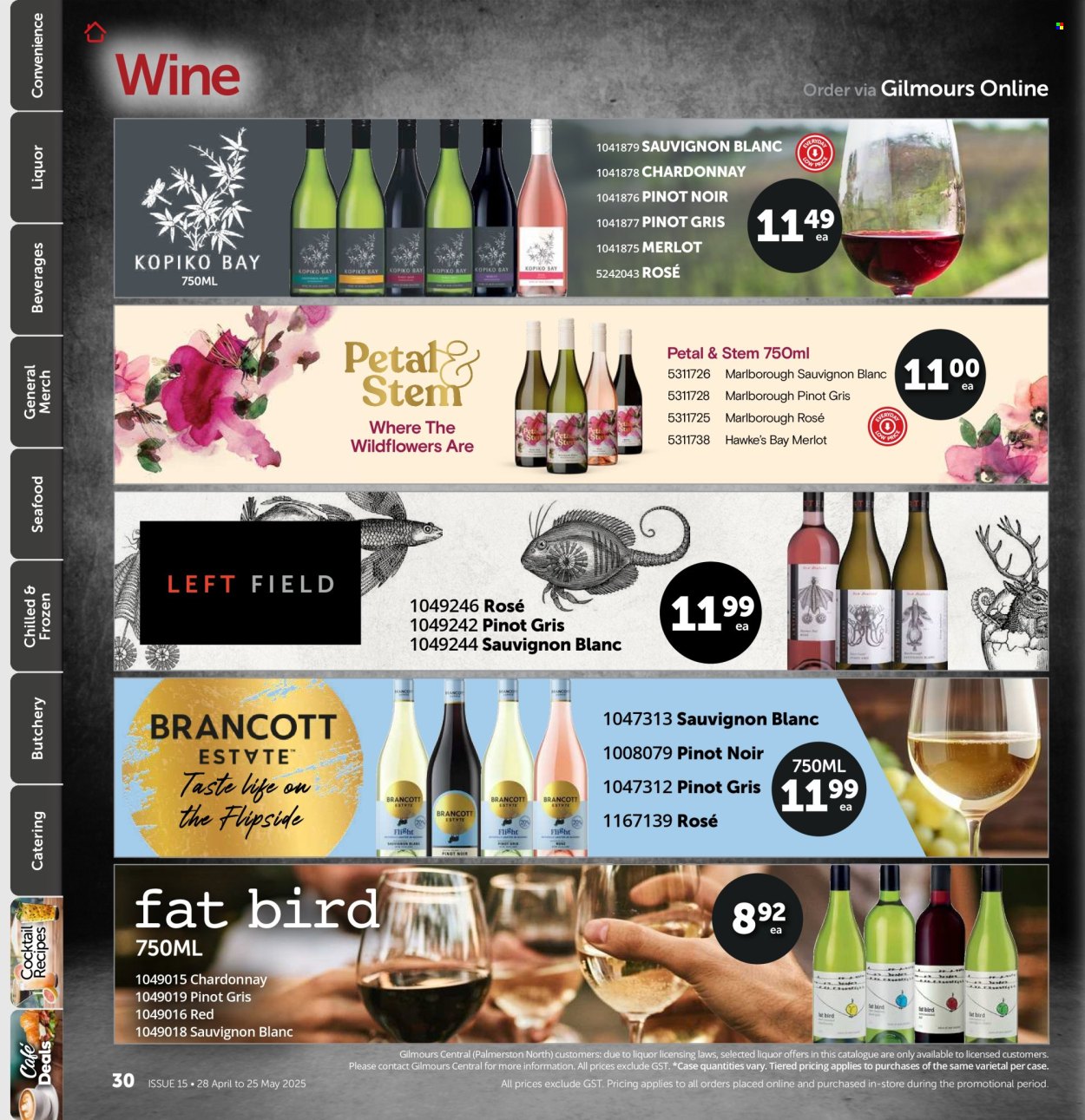Gilmours catalogue - 28.04.2025 - 25.05.2025. Page 1