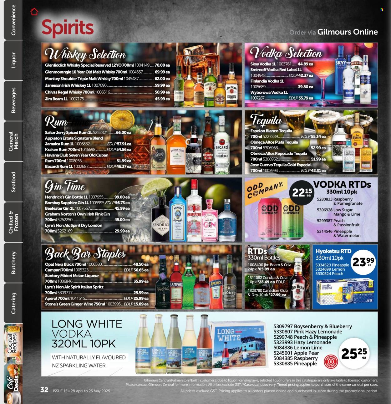 Gilmours catalogue - 28.04.2025 - 25.05.2025. Page 1